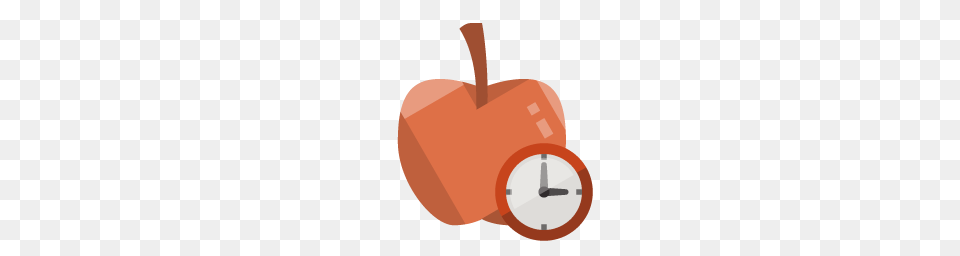 Clock, Apple, Food, Fruit, Plant Png