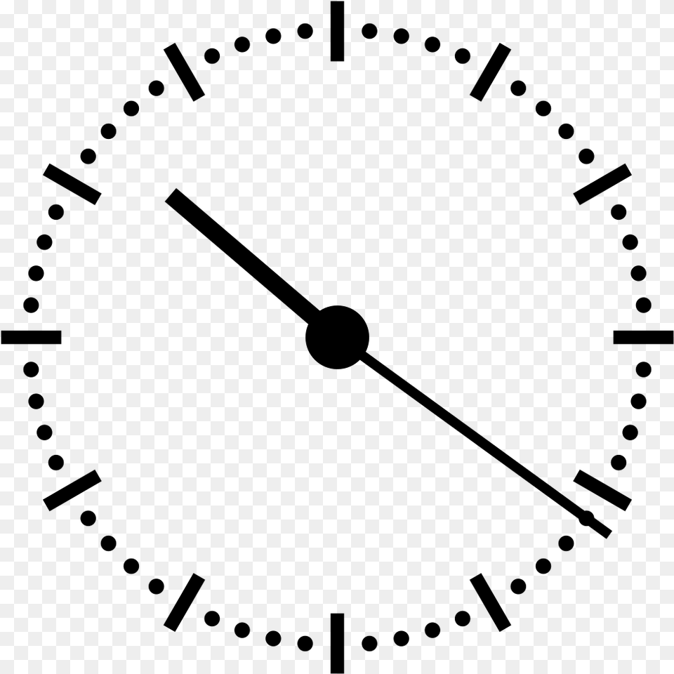 Clock, Gray Png