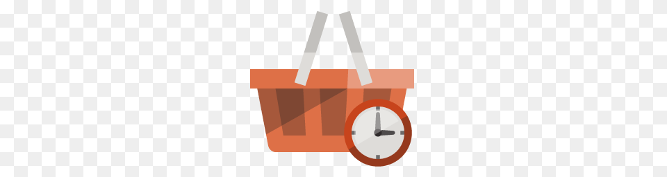 Clock, Basket, Shopping Basket, Dynamite, Weapon Free Transparent Png