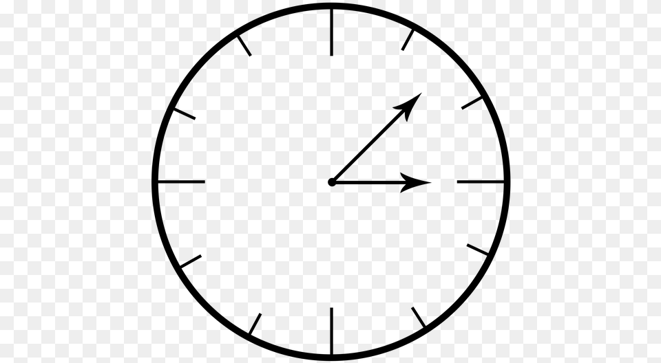 Clock, Gray Free Png