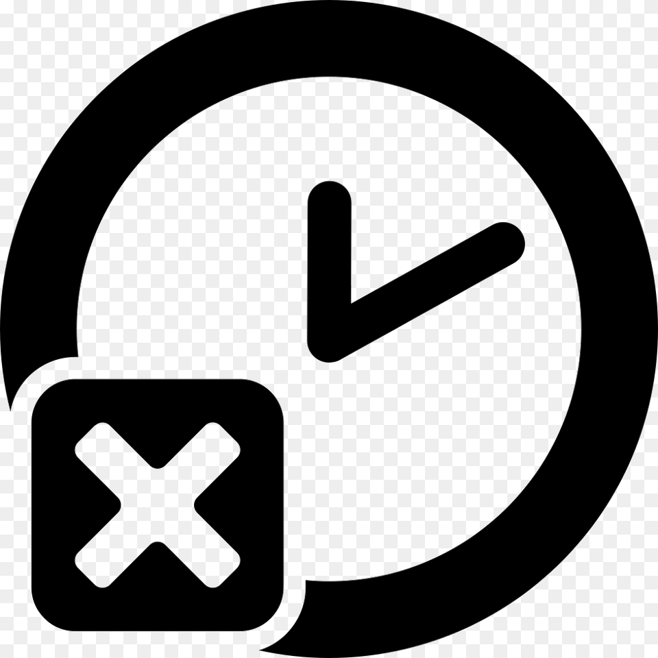 Clock Cancel Button Whatsapp Logo Vector, Sign, Symbol Free Png