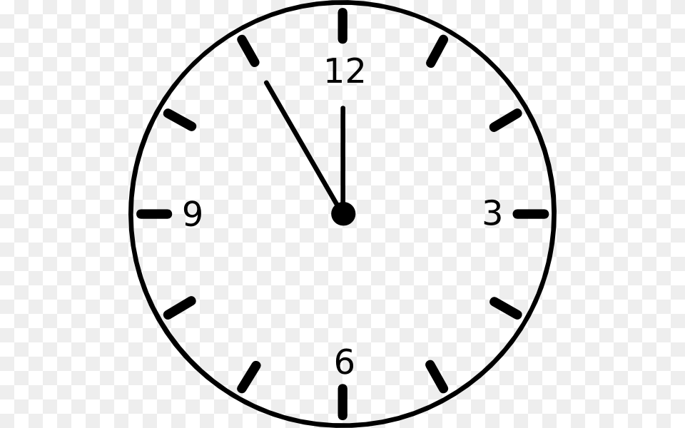 Clock Clipart Black And White, Analog Clock, Wall Clock Png