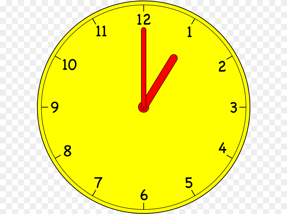 Clock Clipart 8 45 On A Clock, Analog Clock, Disk Free Png Download