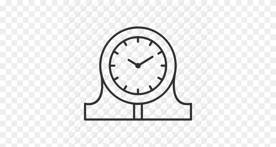 Clock Date Emoji Hour Mantelpiece Mantelpiece Clock Time Icon, Gate Free Png