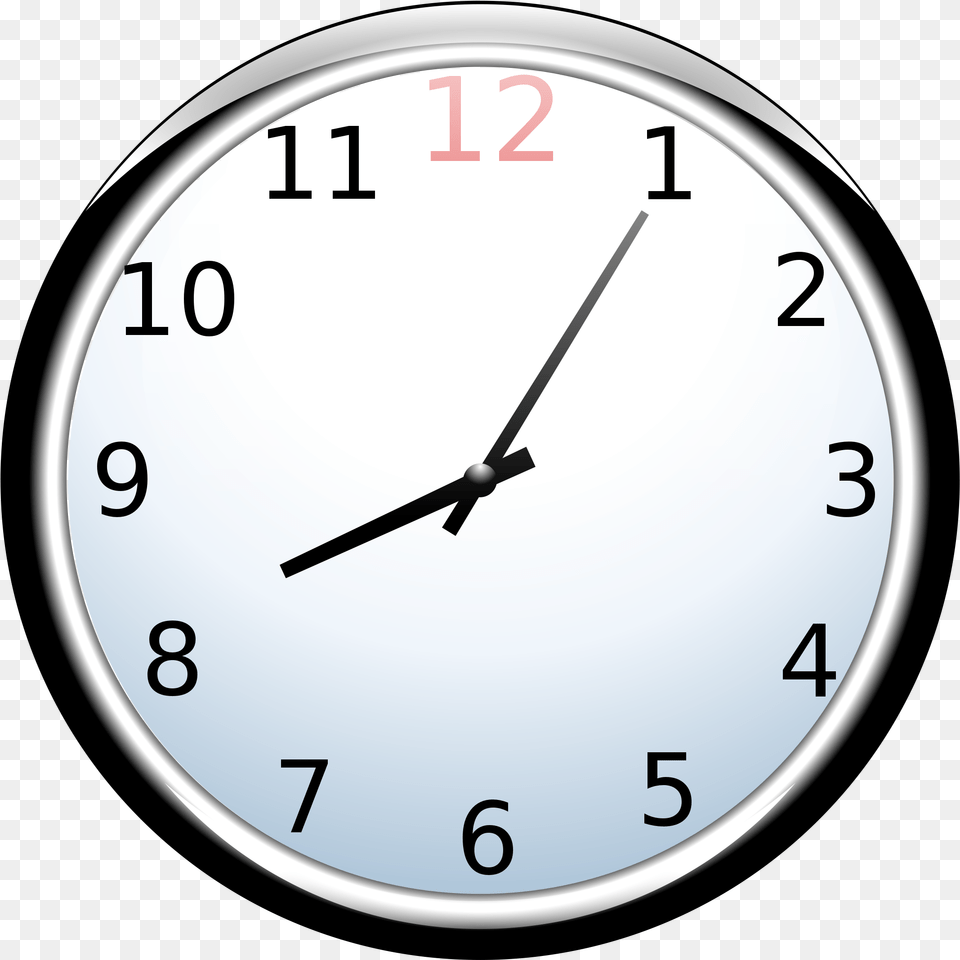 Clock Dial Clock With Numbers, Analog Clock, Disk, Wall Clock Free Transparent Png