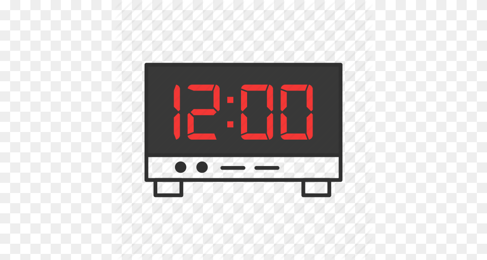 Clock Digital Clock Timer Watch Icon, Computer Hardware, Digital Clock, Electronics, Hardware Free Png