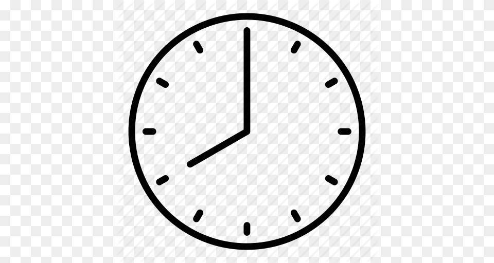 Clock Eight Oclock Time Icon, Analog Clock Free Png