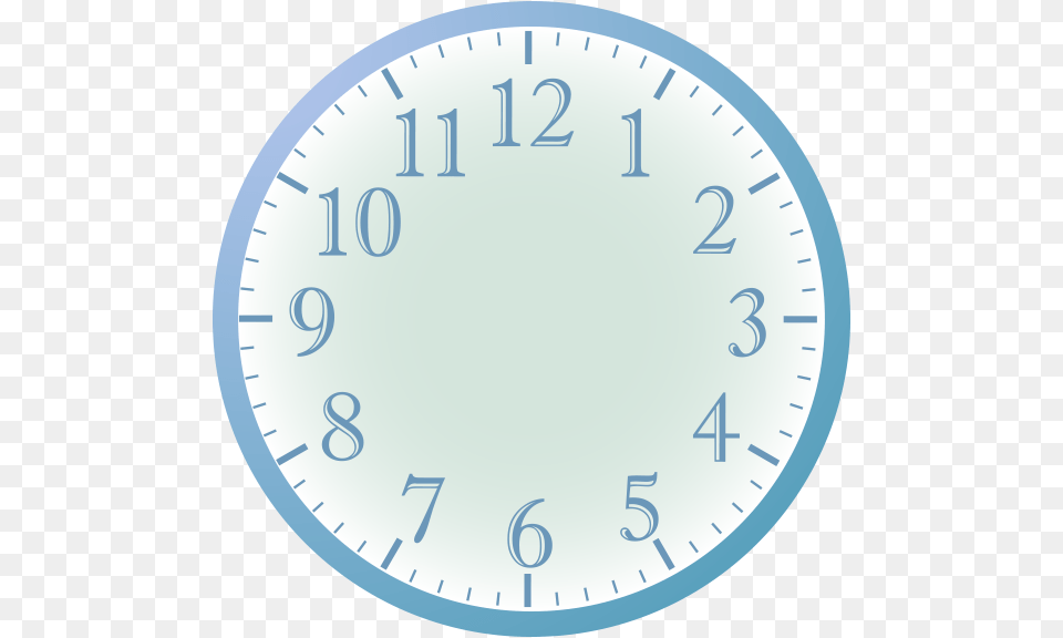 Clock Face Blue Clock 24hr 120v Wall Clock, Analog Clock, Disk Png Image
