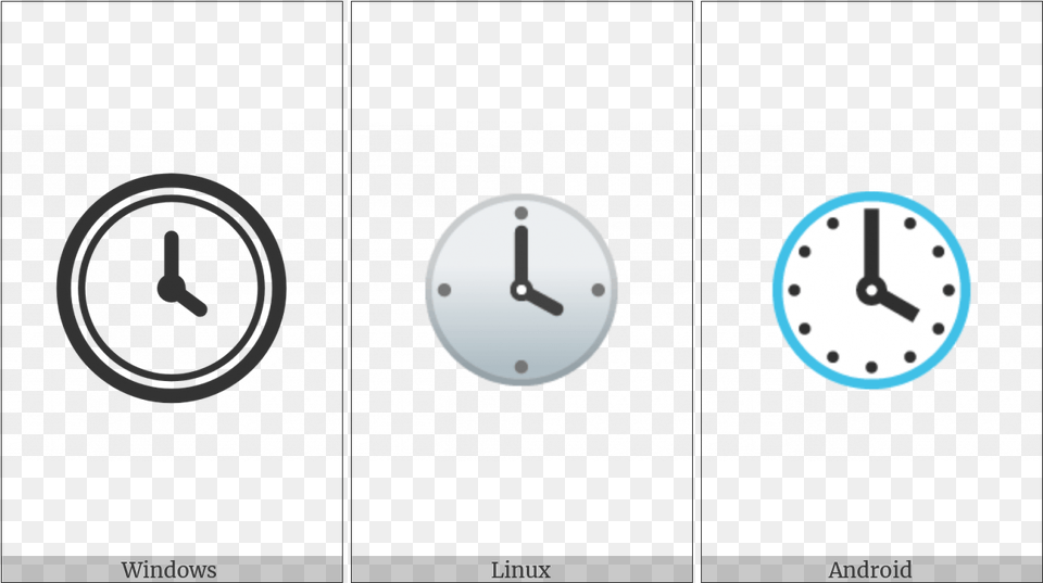 Clock Face Four Oclock On Various Operating Systems Circle, Analog Clock Free Png Download