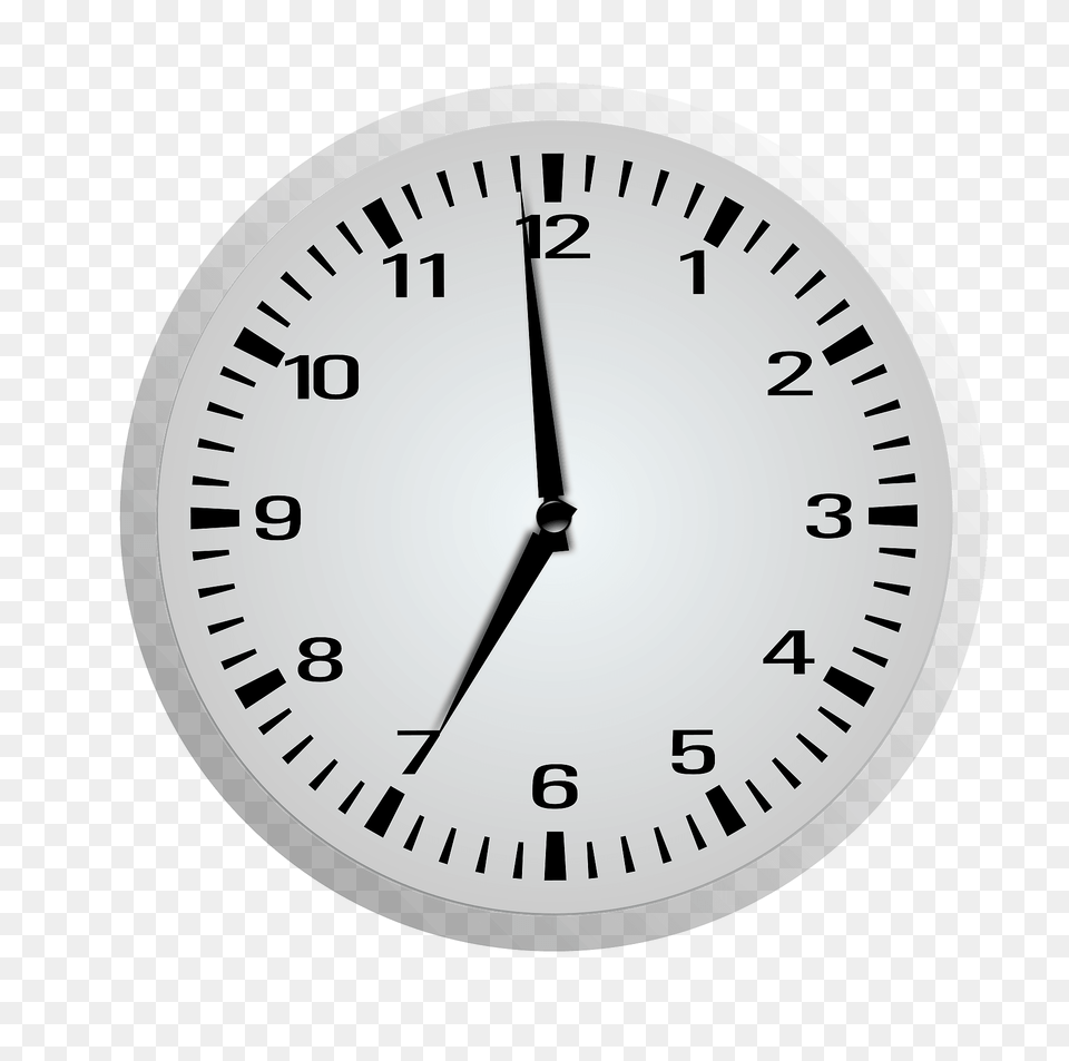 Clock Face Six Fifty Nine 659 Clipart, Analog Clock, Wristwatch Png
