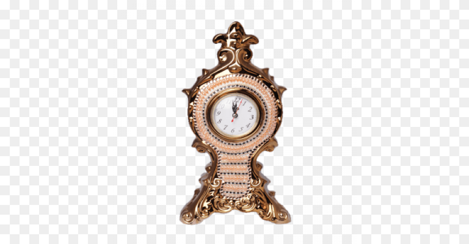Clock Gold Cq7532 14 Solid, Analog Clock, Accessories, Jewelry, Locket Free Transparent Png