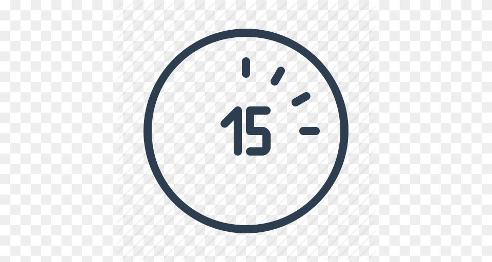 Clock Hour Minutes Period Quarter Seconds Time Icon, Gate, Machine Free Transparent Png