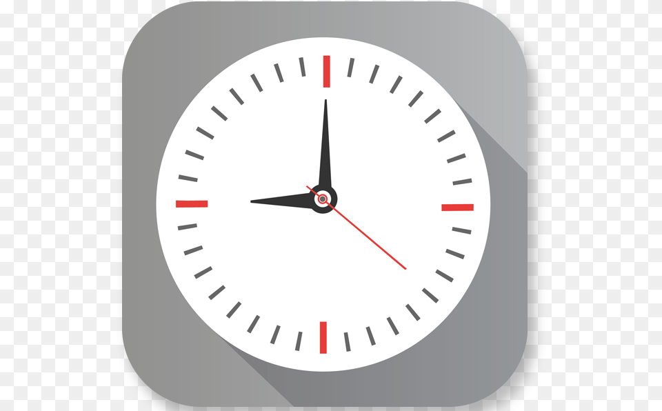 Clock Icon App Icon Ipad Clock Apple App Ios Icon Clock App Icon, Analog Clock, Appliance, Ceiling Fan, Device Free Transparent Png