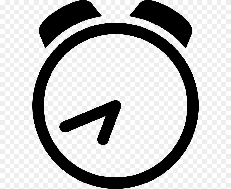 Clock Icon Clipart, Gray Png Image
