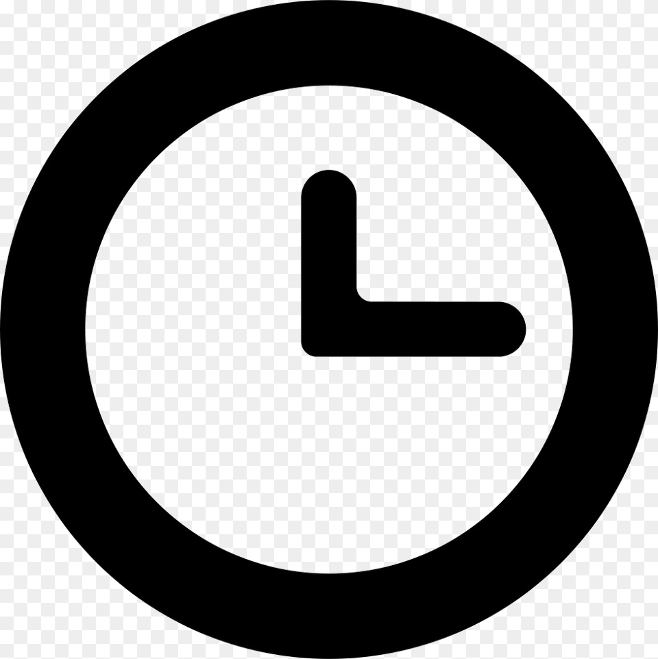 Clock Icon Clock Icon For Photoshop, Sign, Symbol, Text, Disk Png Image