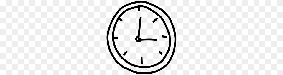 Clock Icon Myiconfinder, Gray Free Png