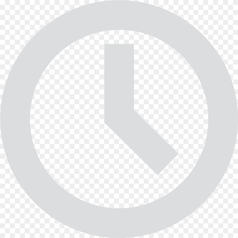 Clock Icon White, Symbol, Number, Text, Disk Free Png Download