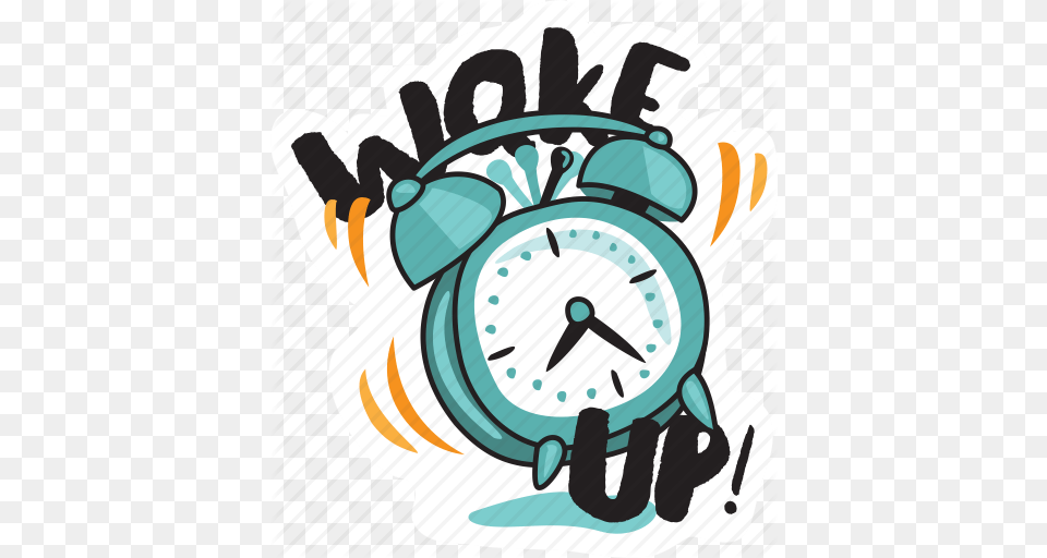 Clock Network Social Time Wake Up Icon, Alarm Clock Free Png