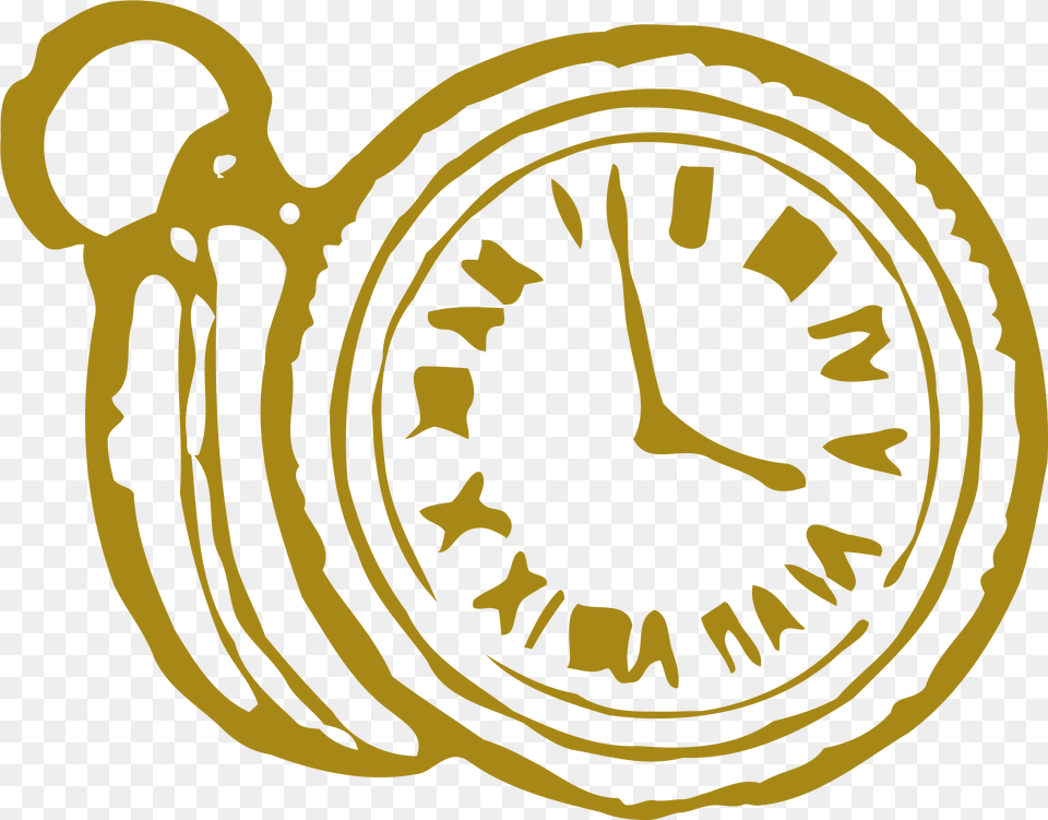 Clock No Hands Hand Drawn Images Of A Clock Transparent Background, Person Free Png