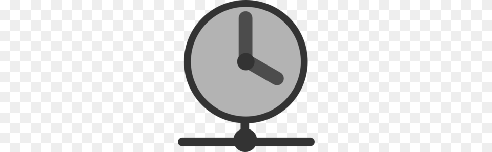 Clock On A Wire Clip Art, Symbol, Disk Free Png