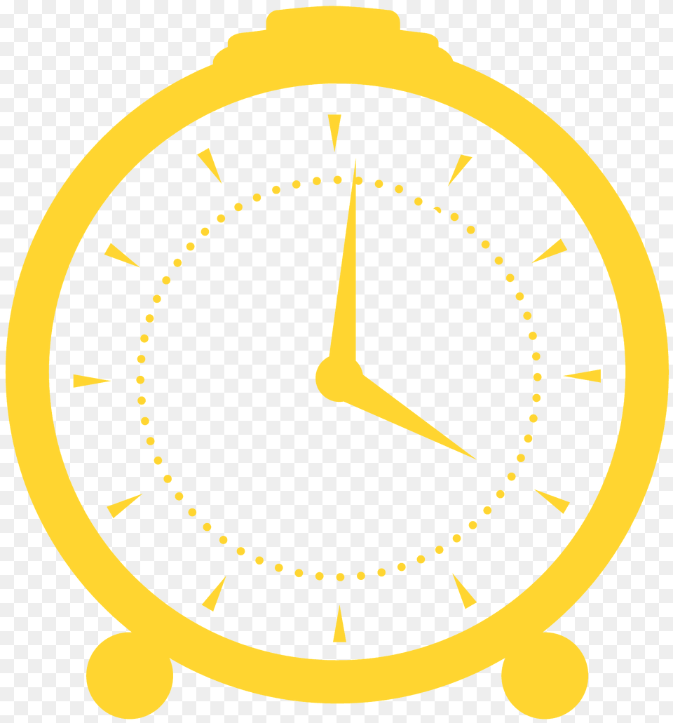 Clock Silhouette, Analog Clock Free Transparent Png