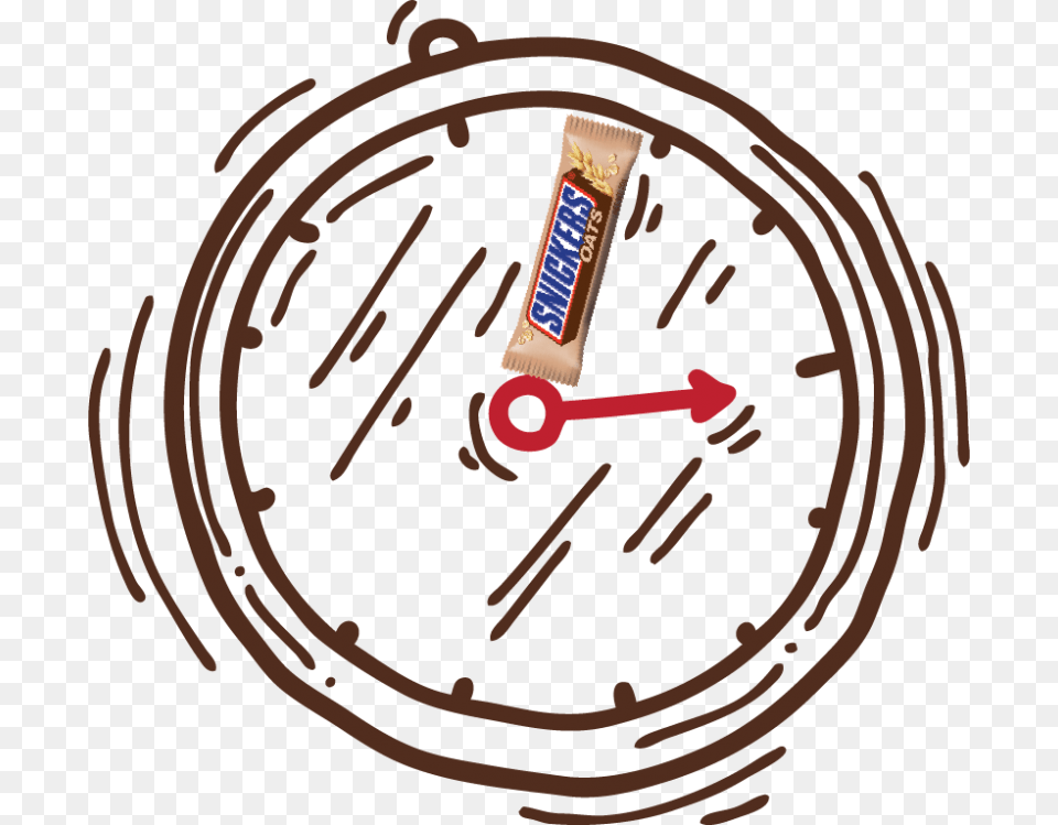 Clock Snickers Png Image