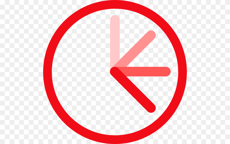 Clock Svg Clip Arts, Sign, Symbol, Road Sign Free Transparent Png
