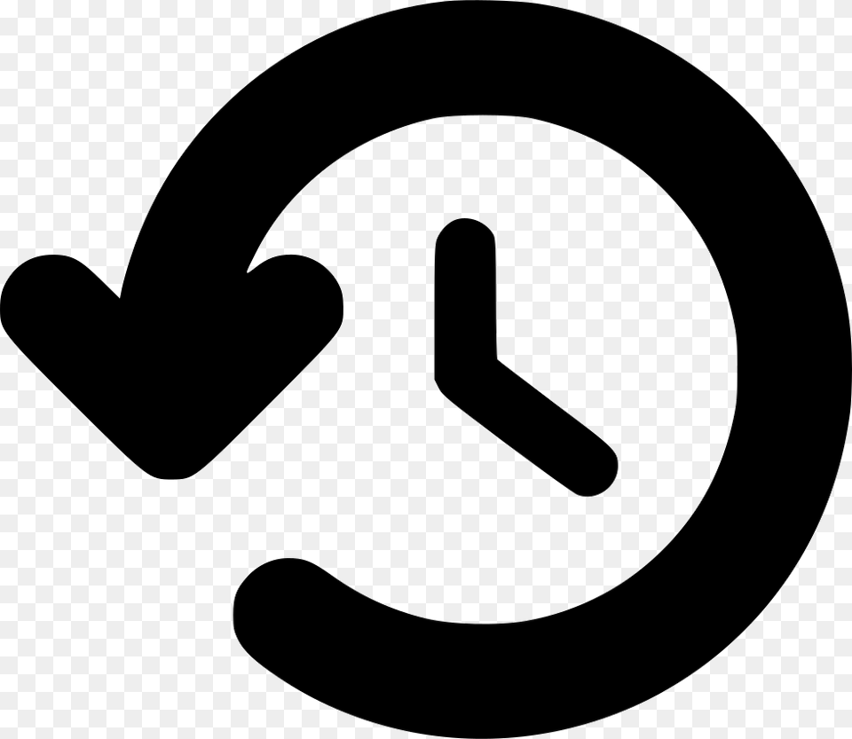 Clock Time Alarm History Backup Timemachine Expired Sentido Antihorario, Sign, Symbol, Disk, Stencil Png