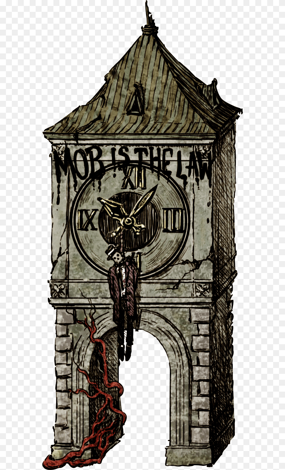 Clock Tower, Architecture, Building, Clock Tower, Cross Png Image