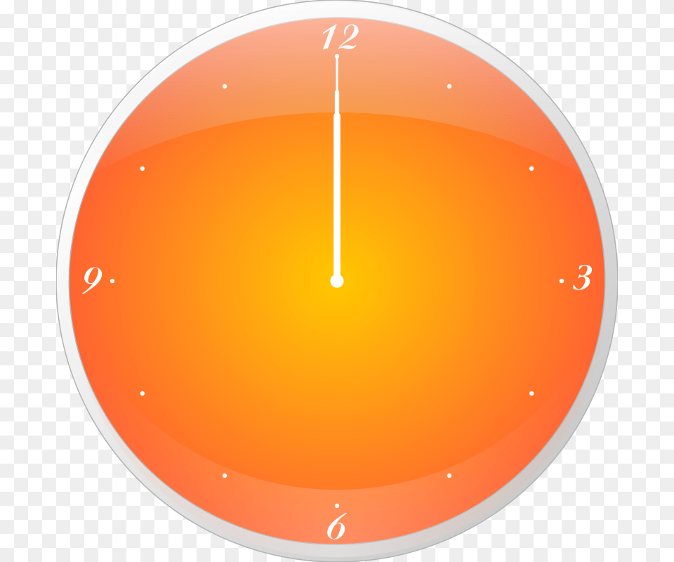 Clock Vector Orange, Analog Clock, Disk Free Transparent Png