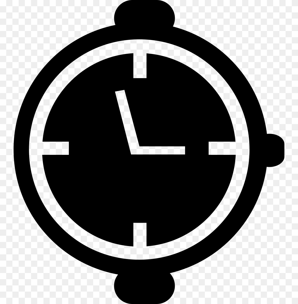 Clocks And Watches Comments Black And White Gauge, Ammunition, Grenade, Weapon, Clock Png