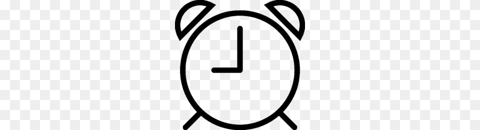 Clocks Clipart, Gray Png