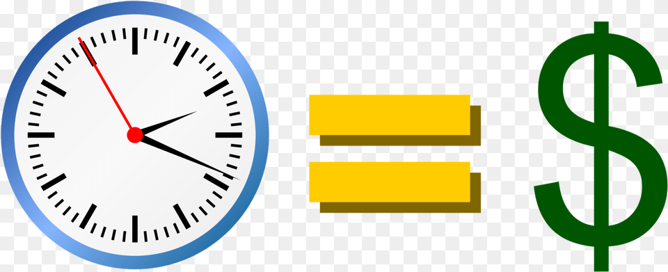 Clocktextbrand Time Is Money, Analog Clock, Clock Free Png Download