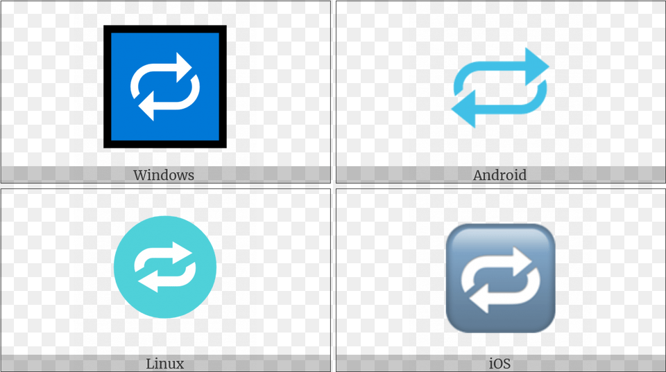 Clockwise Rightwards And Leftwards Open Circle Arrows End Of Ayah Symbol, Sign, Recycling Symbol Free Png