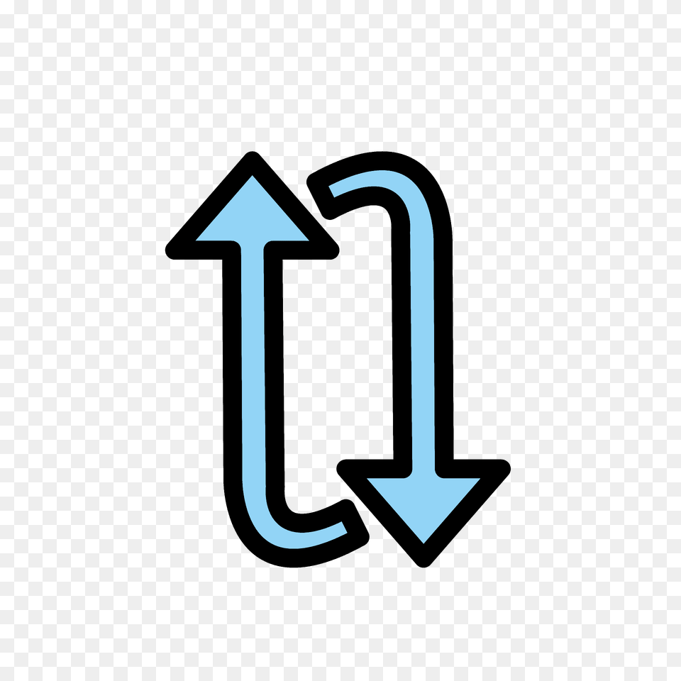 Clockwise Vertical Arrows Emoji Clipart, Number, Symbol, Text, Dynamite Png Image