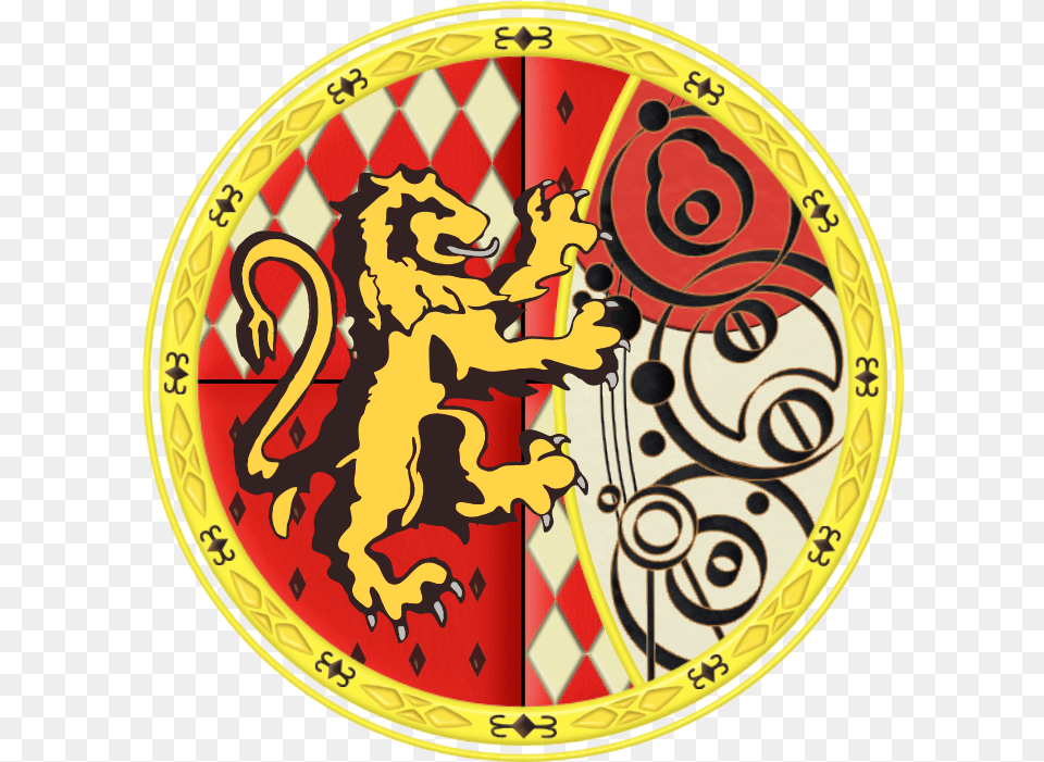 Clockwork Gallifreyan Hogwarts Crests Circle Free Png Download