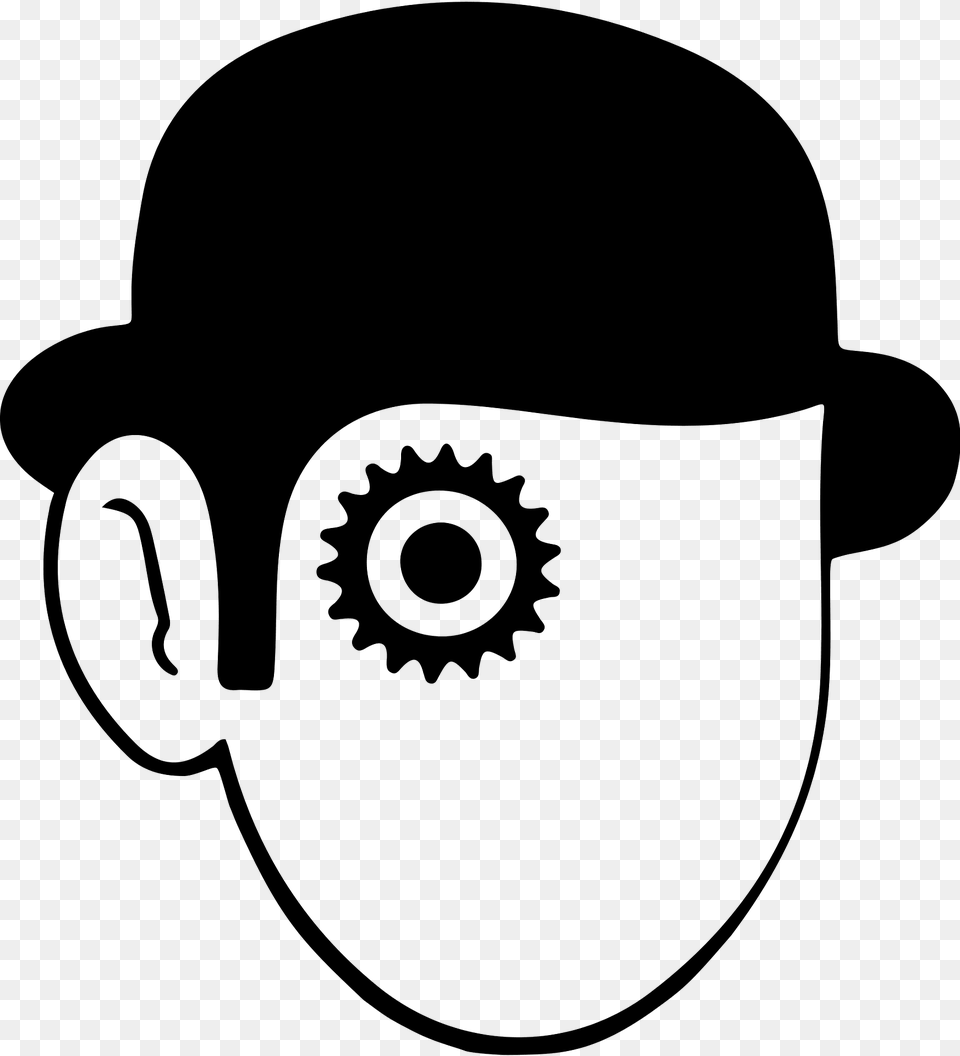 Clockwork Orange Clipart, Stencil, Clothing, Hardhat, Helmet Png