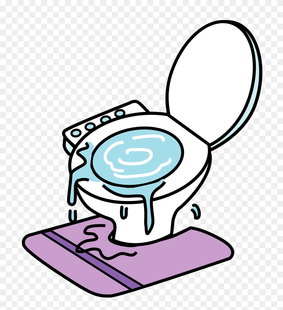 Clogged Toilet Clipart, Indoors, Bathroom, Room, Plant Free Png Download