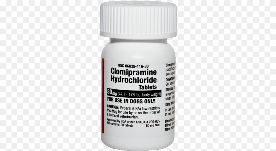 Clomipramine Hydrochloride Tablets 80mg Pill Bottle Prescription Drug, Shaker, Herbal, Herbs, Plant Png Image