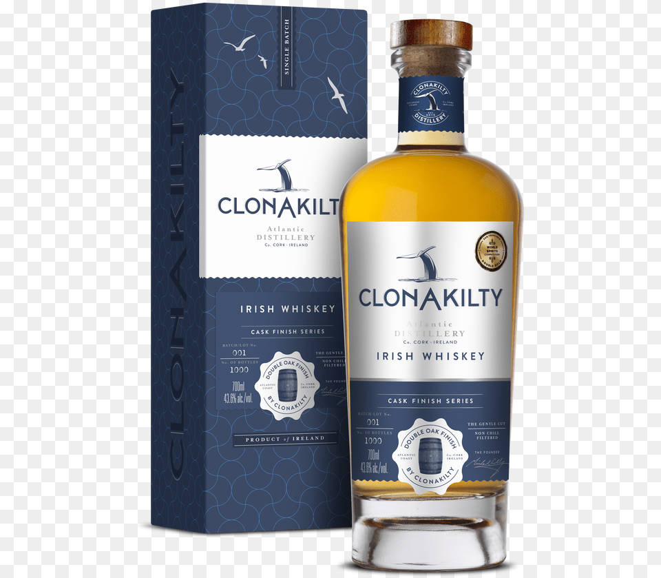 Clonakilty Port Cask Finish, Alcohol, Beverage, Liquor, Whisky Png