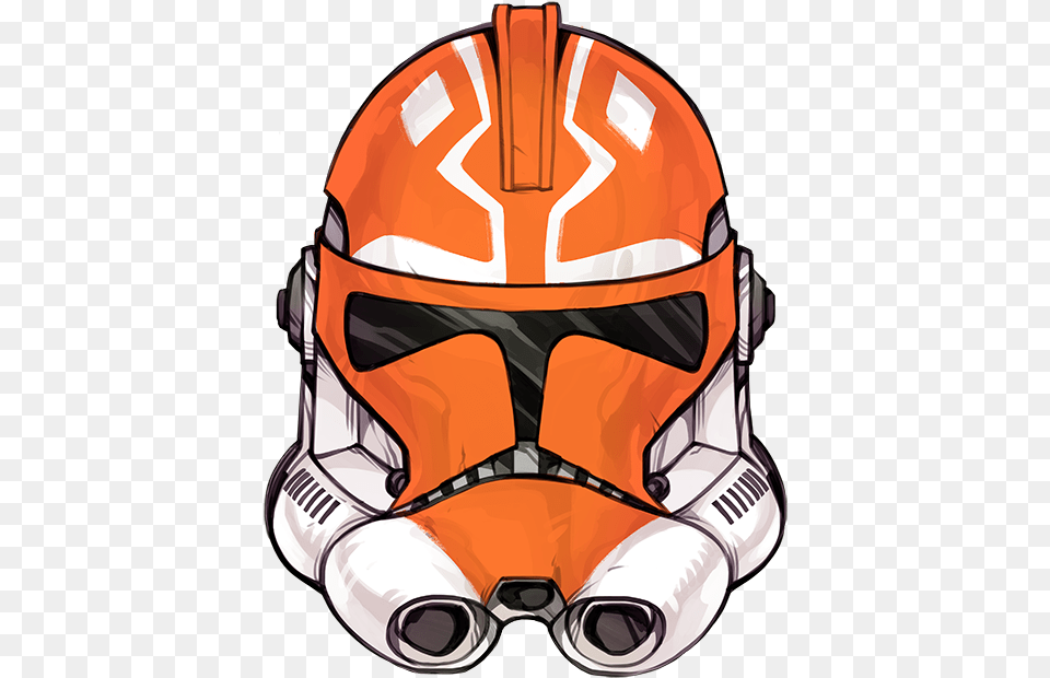 Clone Helmets Tumblr Clone Trooper Helmet Transparent, Crash Helmet, Clothing, Hardhat, American Football Png Image