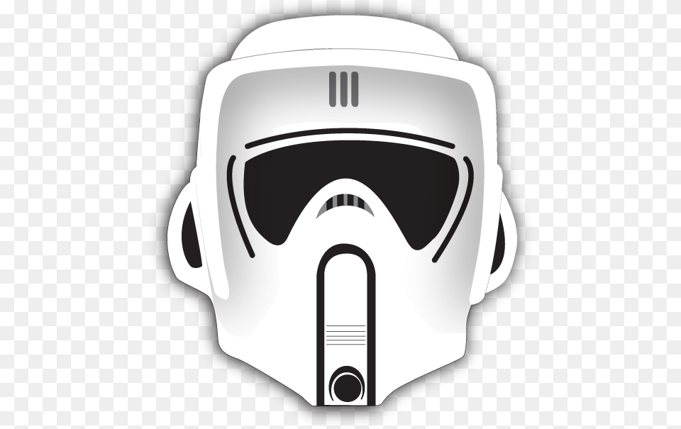 Clone Trooper Helmet Star Wars Scout Trooper Helmet, Accessories, Goggles, Clothing, Hardhat Free Transparent Png