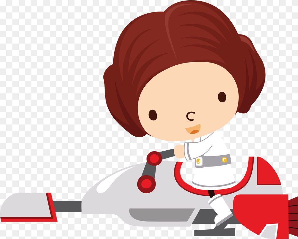 Clone Wars Clipart Star Wars Clipart Star Wars Princess Leia Clip Art, Baby, Person, Face, Head Free Transparent Png