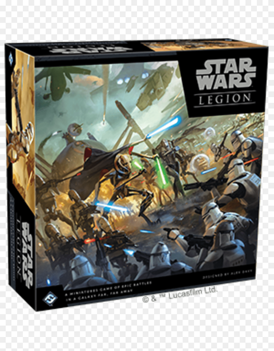 Clone Wars Core Set Star Wars Legion Core Set, Book, Publication, Adult, Comics Free Transparent Png