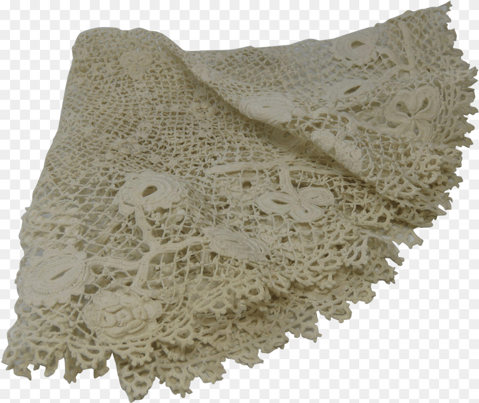 Clones Irish Crochet Lace Doily Finely Hand Worked Crochet Free Transparent Png