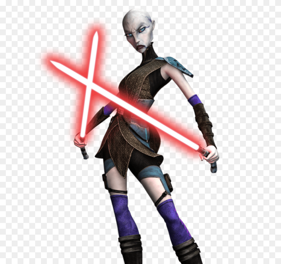 Clonewarssaved Star Wars Asajj Ventress, Person, Clothing, Costume, Adult Free Transparent Png