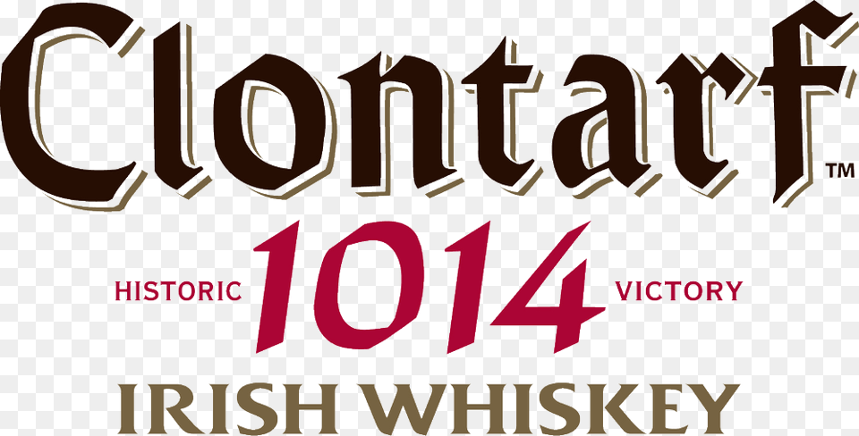 Clontarf Irish Whiskey Logo, Text, Smoke Pipe, Person Png Image