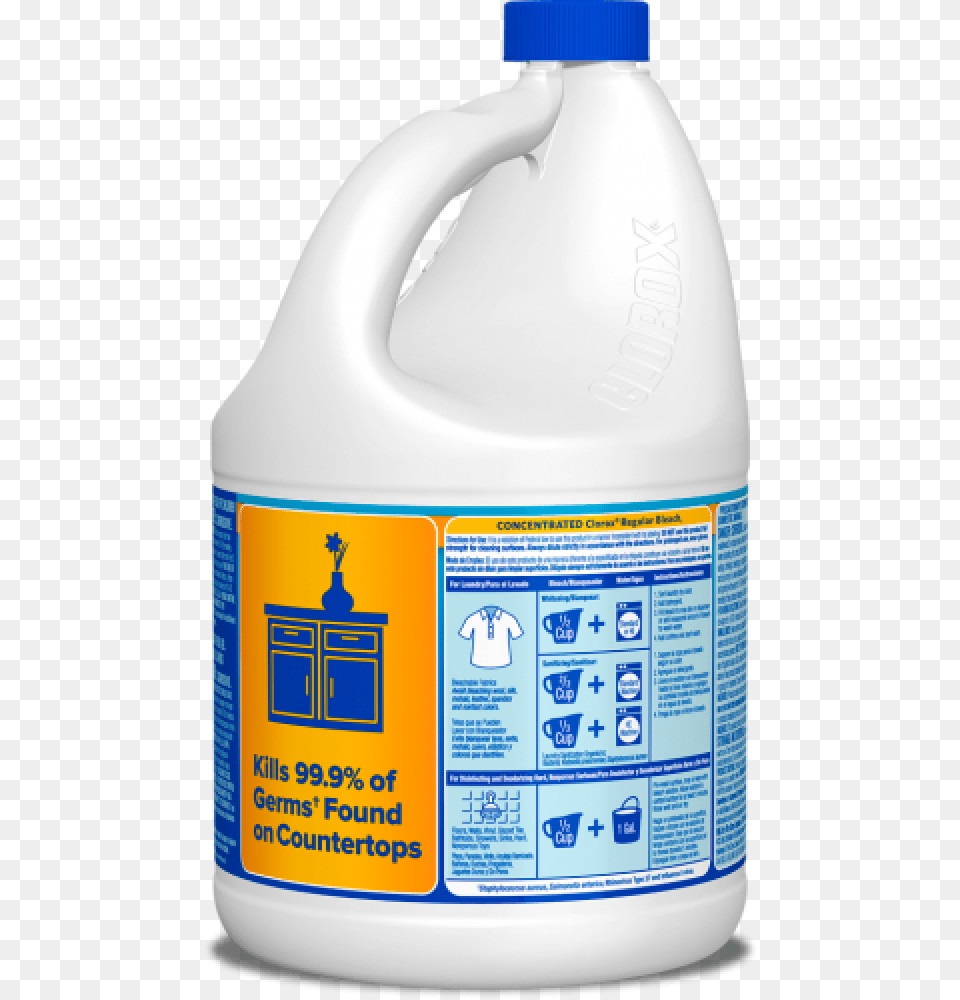 Clorox Bleach Container Cap, Bottle, Shaker Png