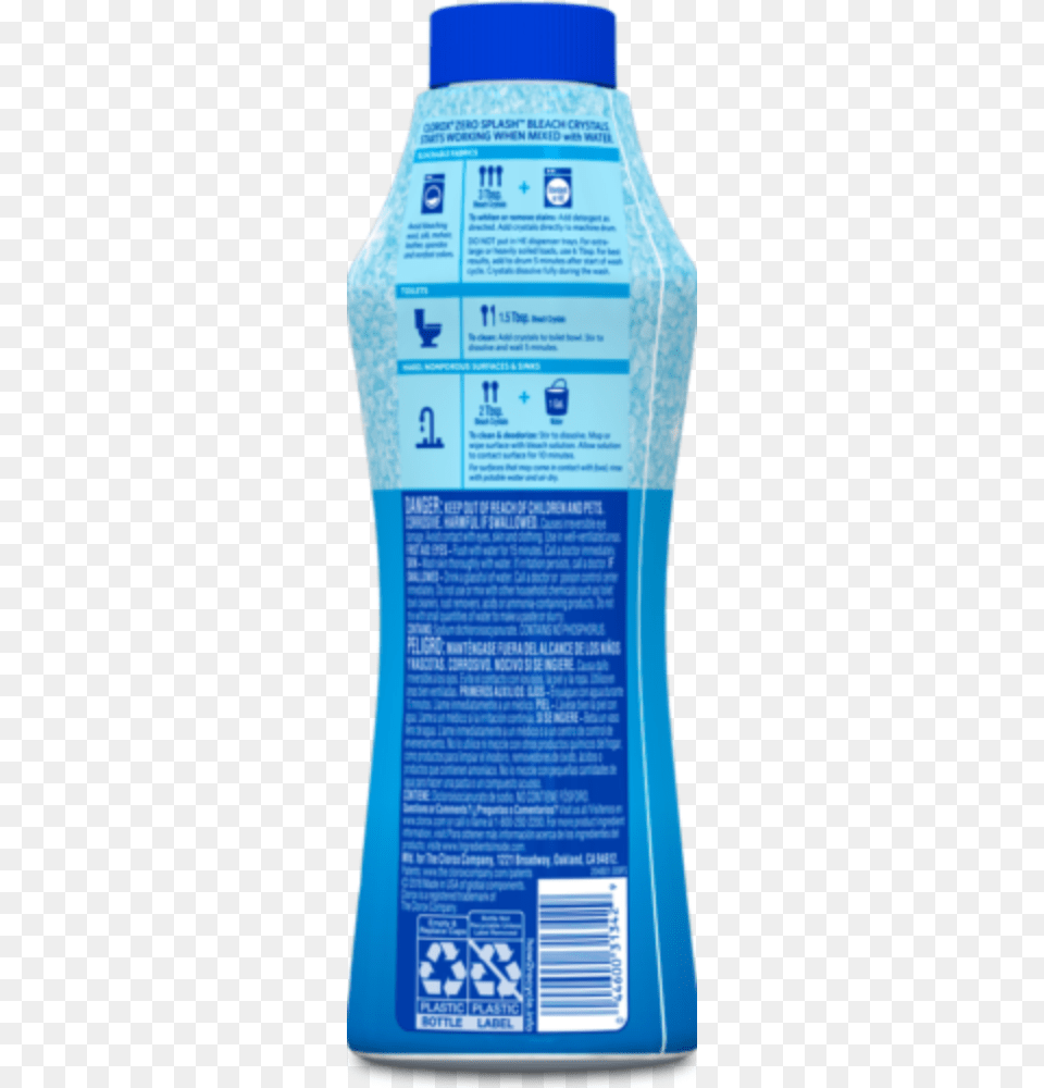 Clorox Bleach Crystals Back Of Bottle Png Image
