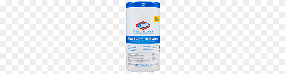 Clorox Bleach Germicidal Wipes Clorox Professional, Bottle, Shaker, Cosmetics Png Image